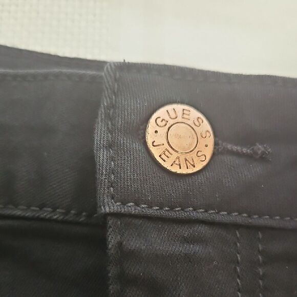 Guess Black and Gold Mini Pencil Skirt - Picture 6 of 16